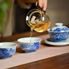 Fu Chun Shan Ju 165cc - Jing De Zhen Porcelain Gaiwan zycschina