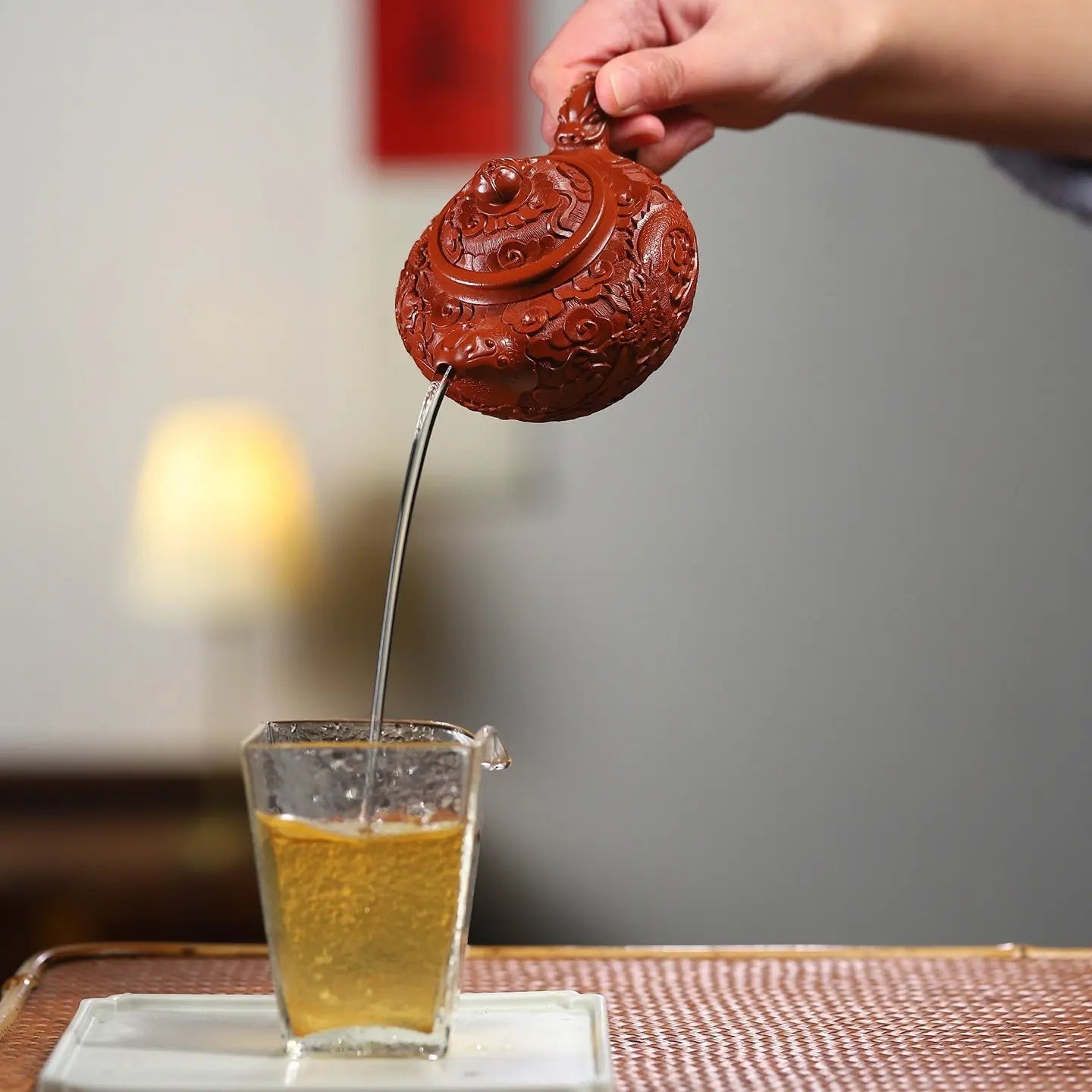 Fu DIao Lian Zi 210cc - Yixing Handmade Teapot 江苏宜兴