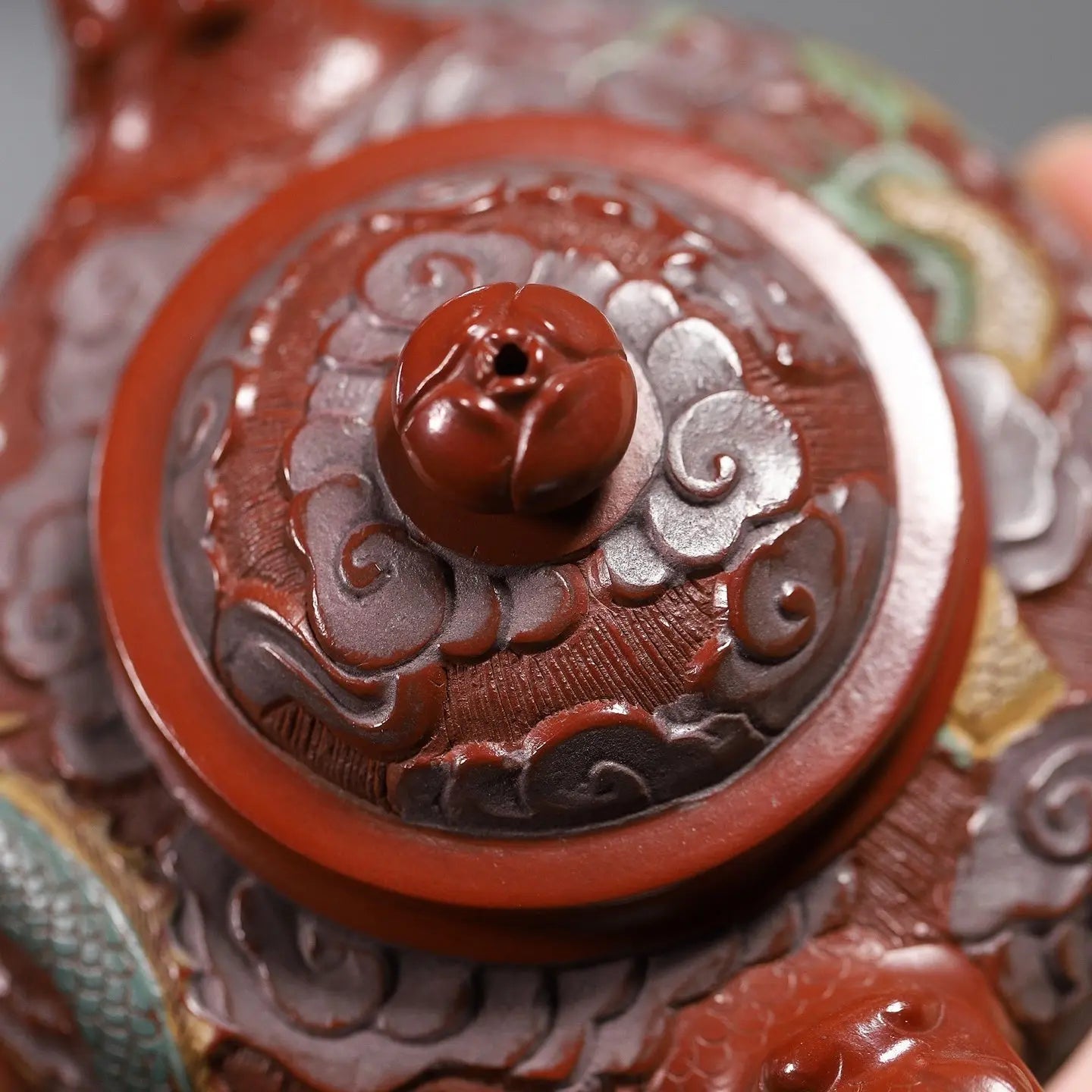 Fu Diao Lian Zi 180cc - Yixing Handmade Teapot 江苏宜兴