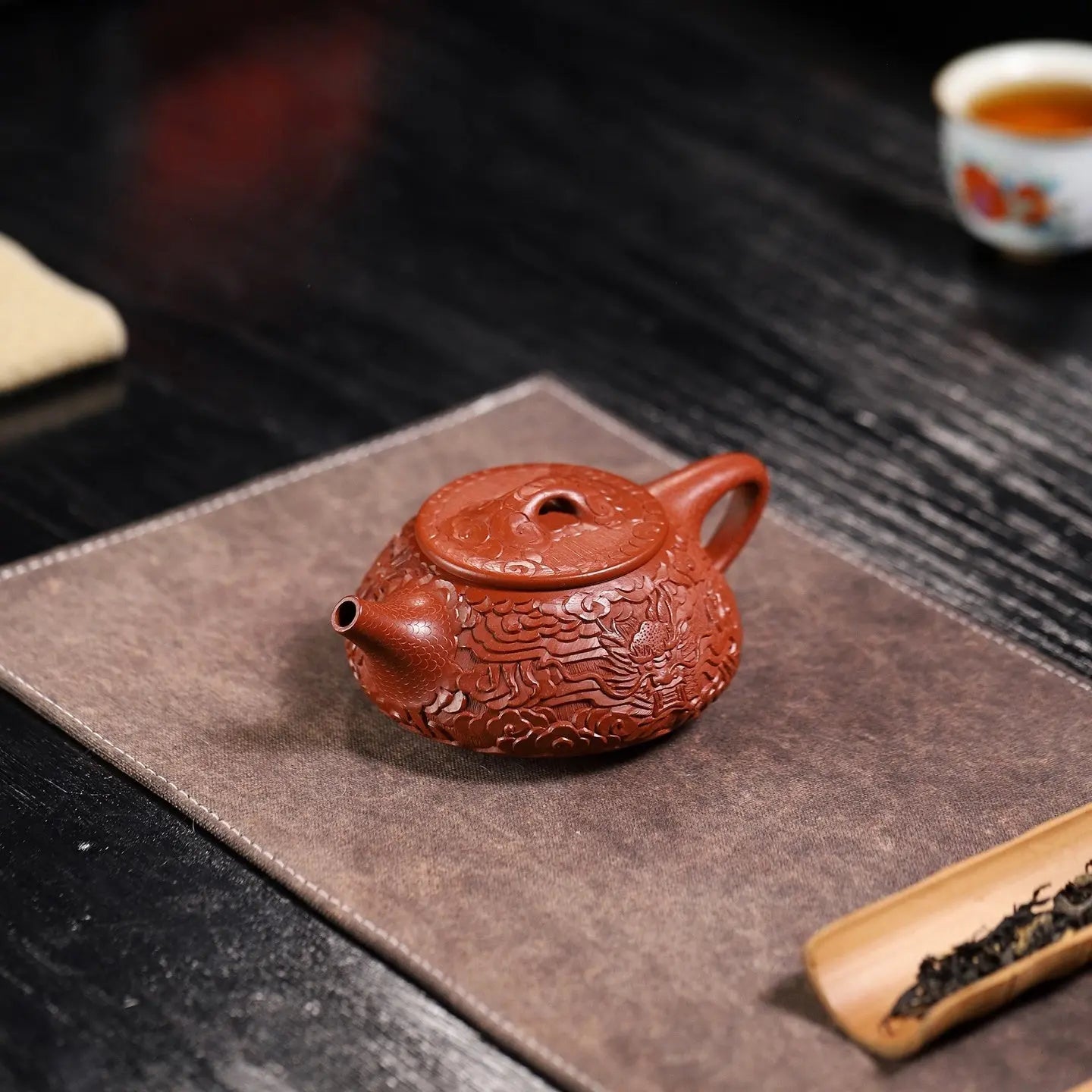 Fu Diao Shi Piao 190cc - Yixing Handmade Teapot 江苏宜兴