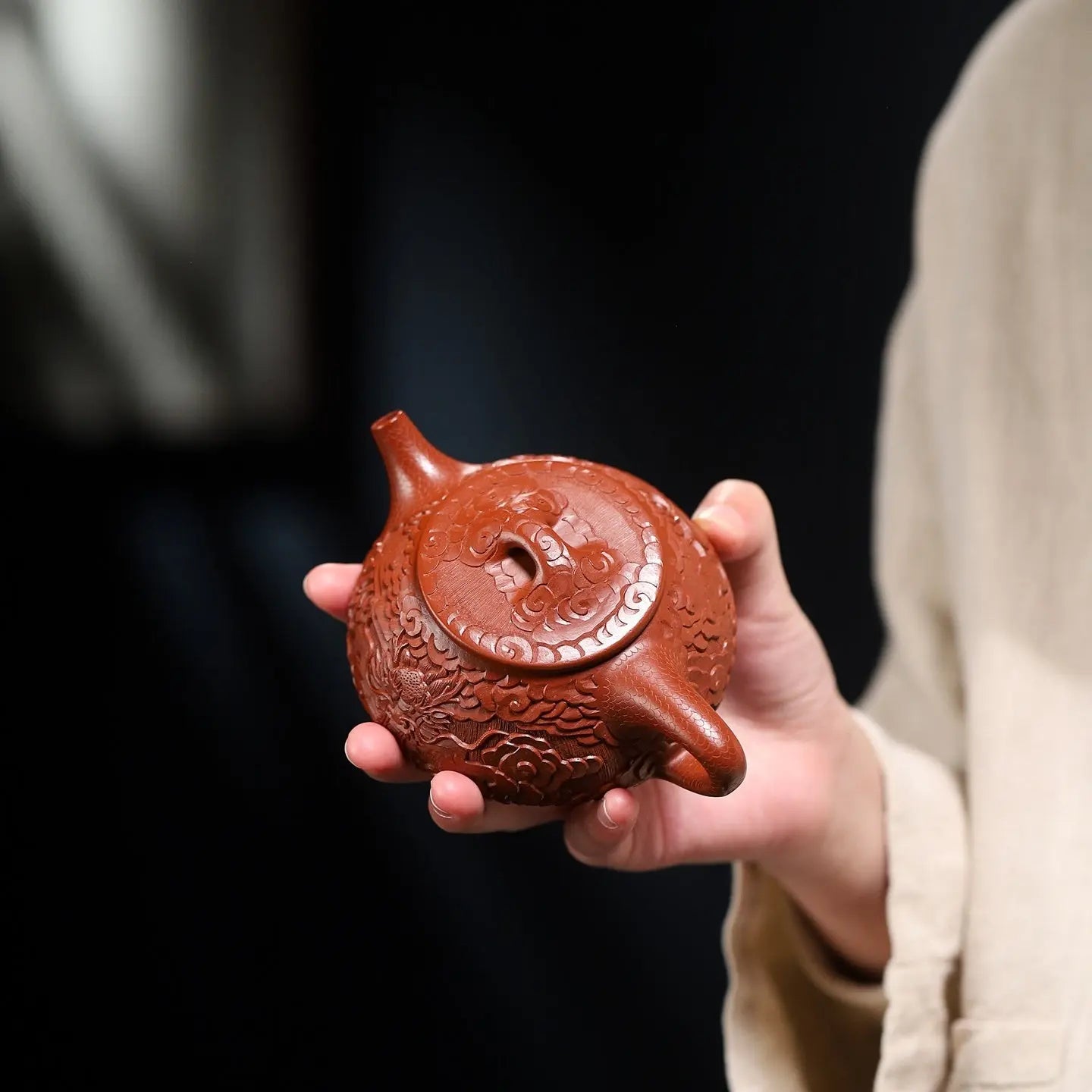 Fu Diao Shi Piao 190cc - Yixing Handmade Teapot 江苏宜兴