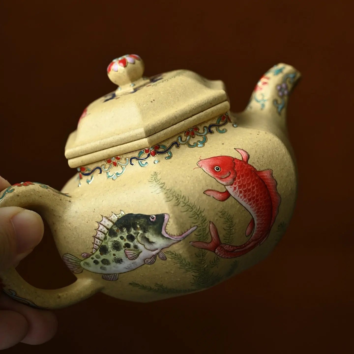 Fu Gui You Yu 200cc - Yixing Handmade Teapot 江苏宜兴