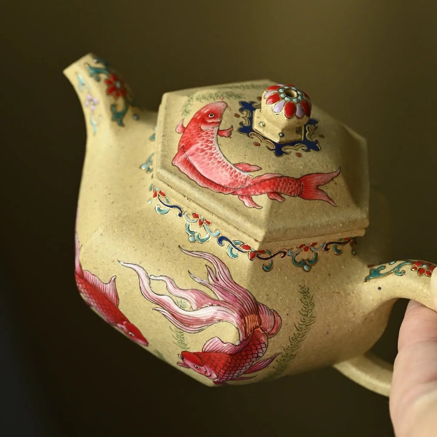 Fu Gui You Yu 200cc - Yixing Handmade Teapot 江苏宜兴