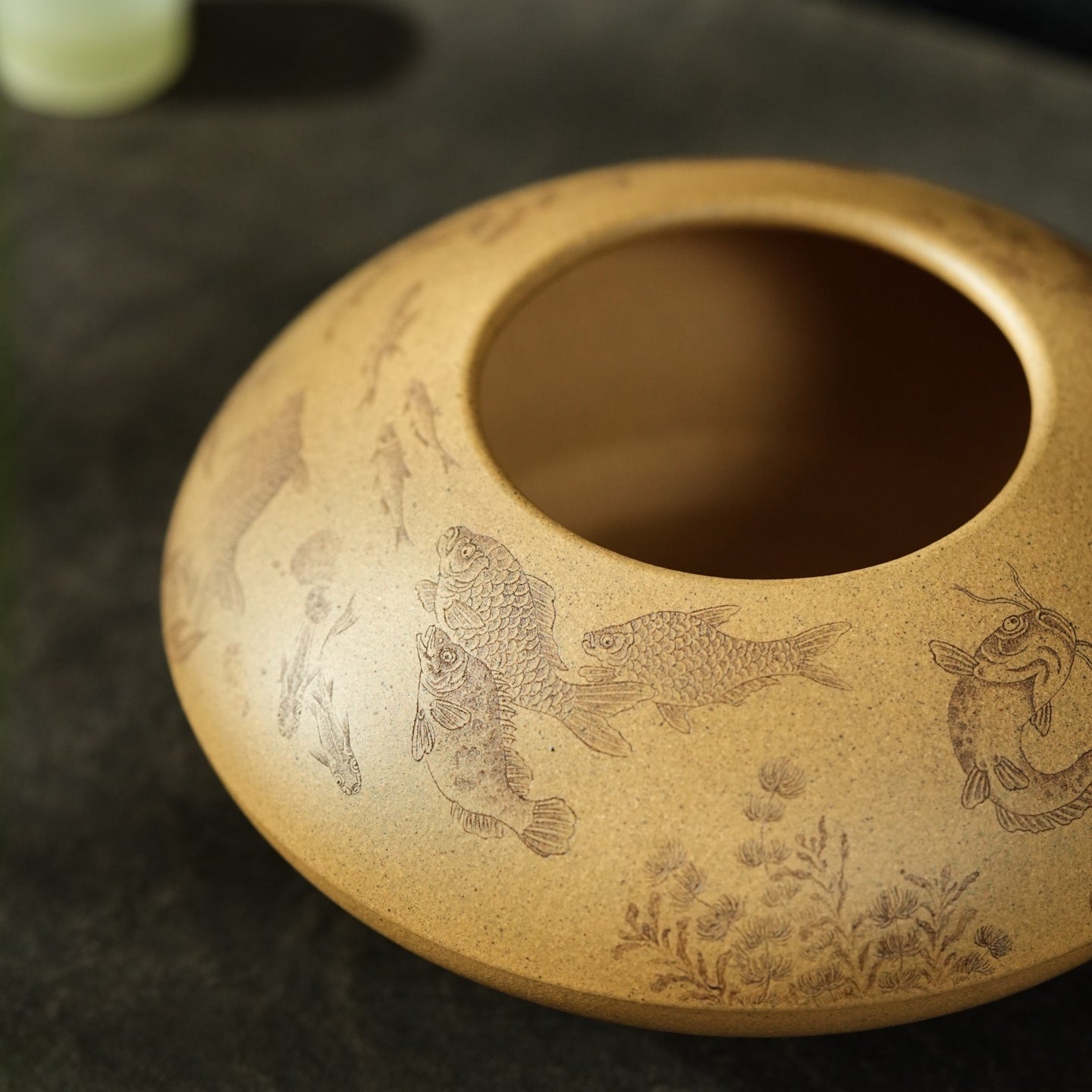 Fu Gui You Yu - Dry Bubble Tray 江苏宜兴