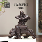 Fu Hu Luo Han - Zisha Sculpture zycschina