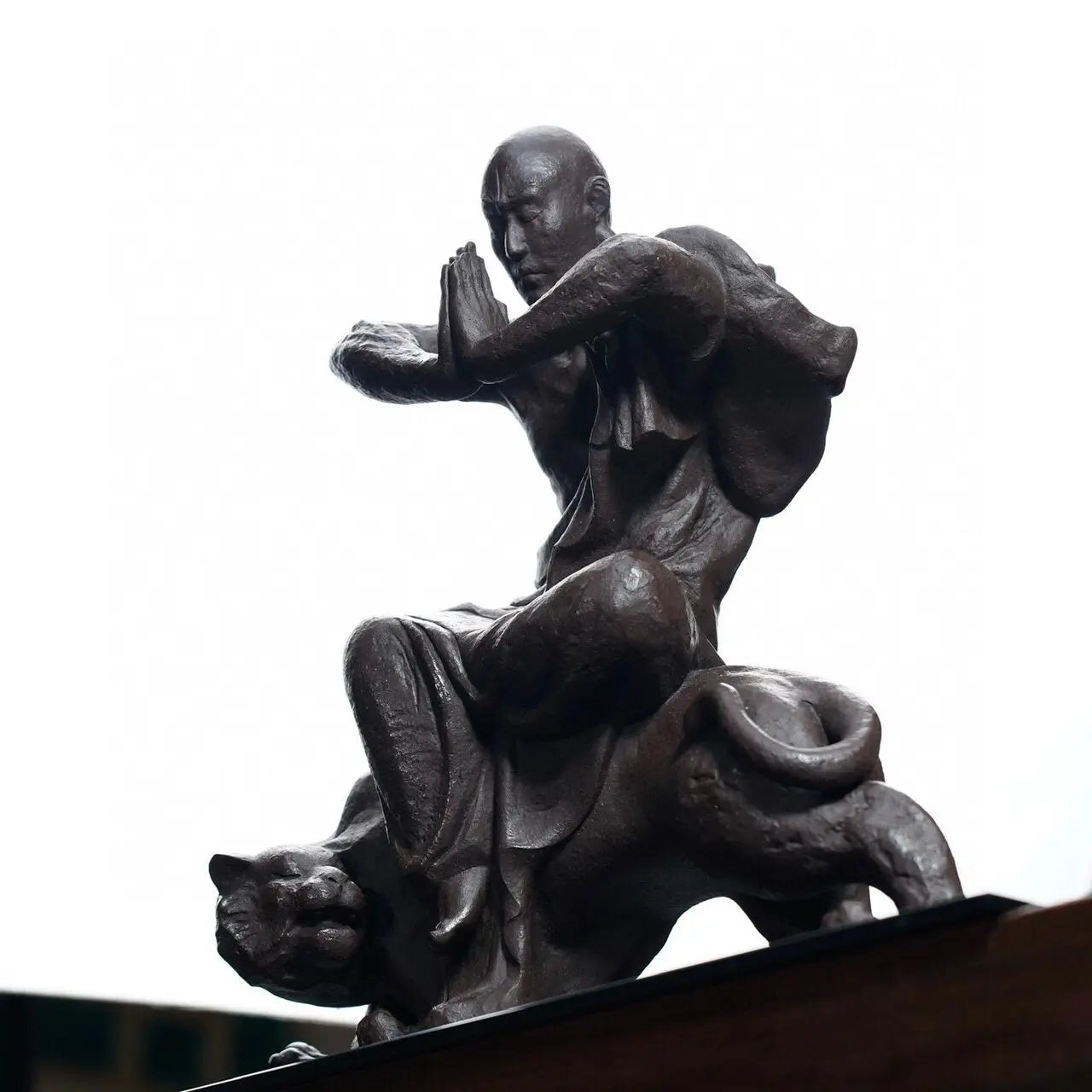 Fu Hu Luo Han - Zisha Sculpture zycschina