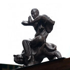 Fu Hu Luo Han - Zisha Sculpture zycschina