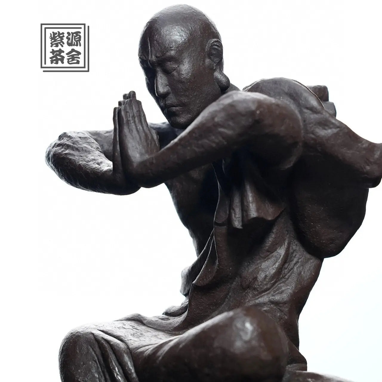 Fu Hu Luo Han - Zisha Sculpture zycschina