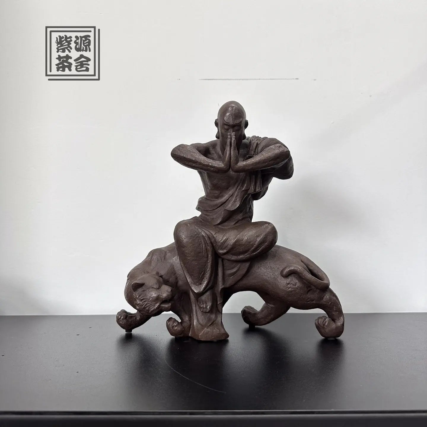 Fu Hu Luo Han - Zisha Sculpture zycschina