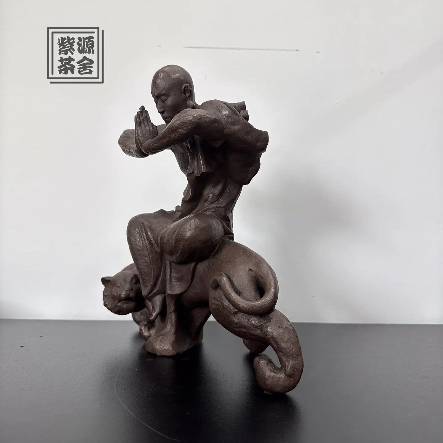 Fu Hu Luo Han - Zisha Sculpture zycschina