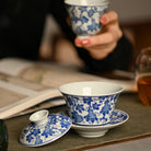 Fu Lu 135cc - Jing De Zhen Porcelain Gaiwan zycschina