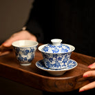 Fu Lu 135cc - Jing De Zhen Porcelain Gaiwan zycschina