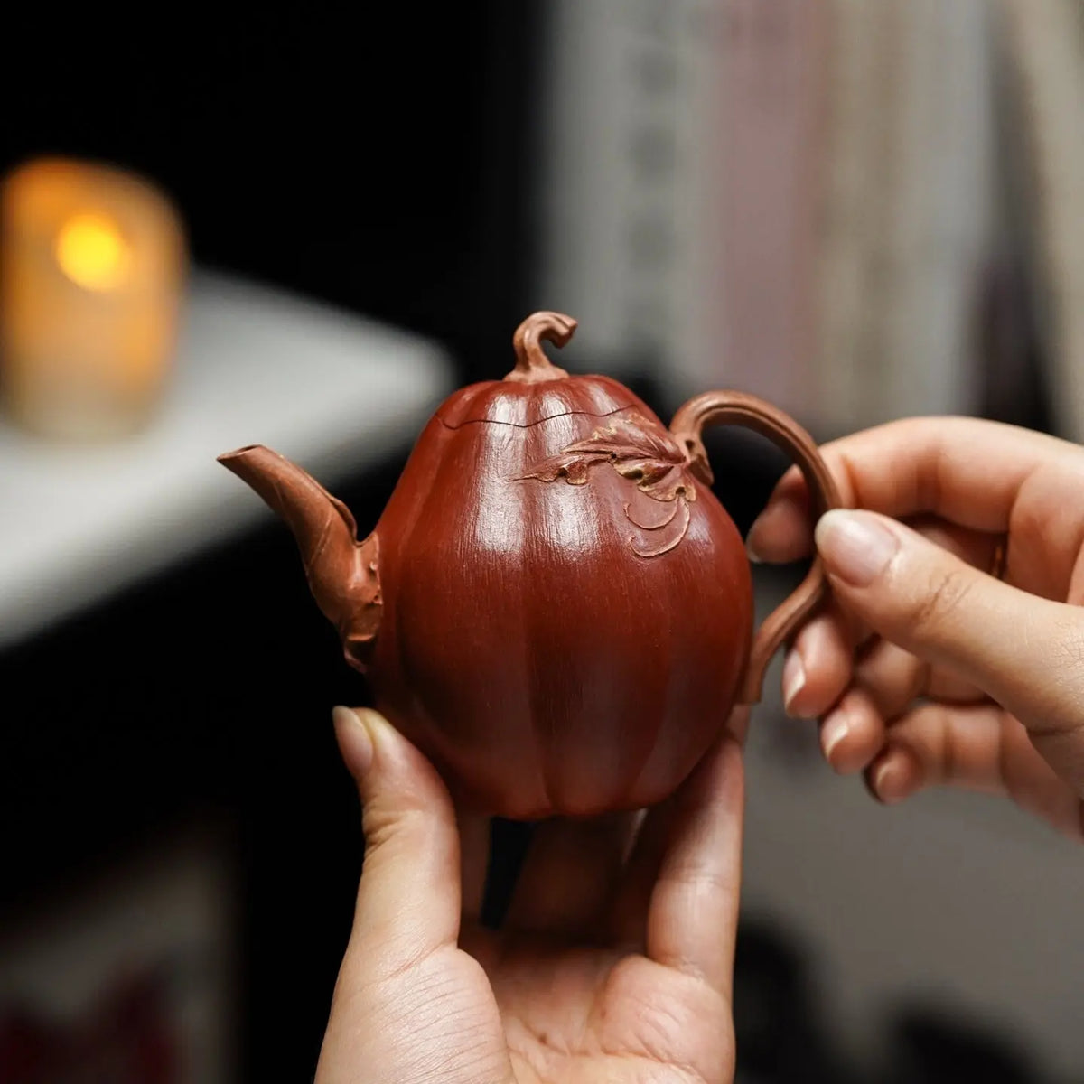 Fu Lu Nan Gua 180cc - Yixing Handmade Teapot 江苏宜兴