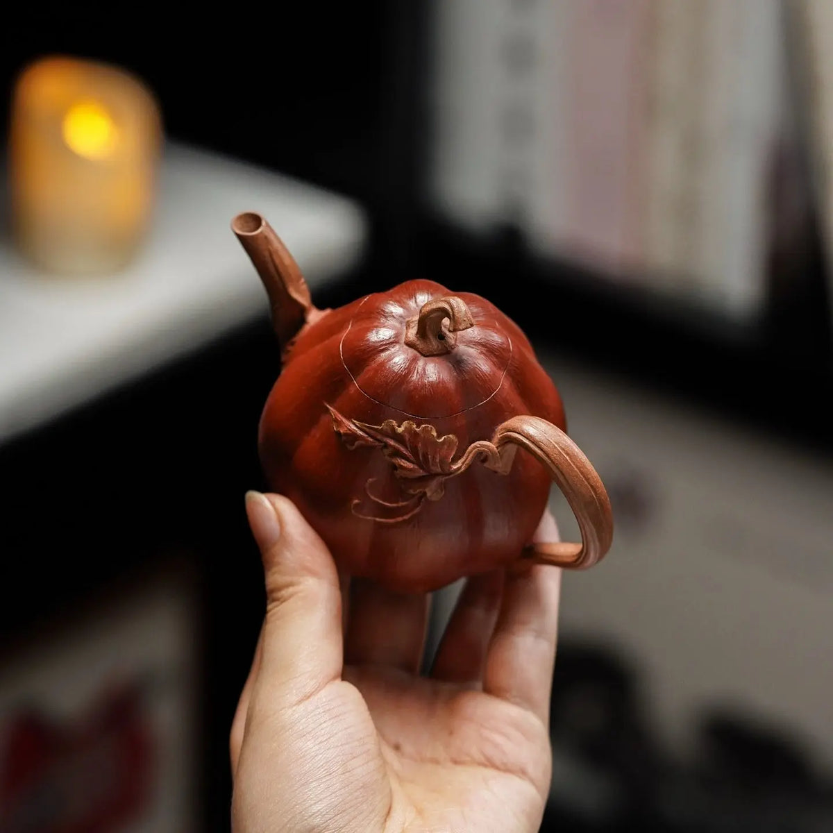 Fu Lu Nan Gua 180cc - Yixing Handmade Teapot 江苏宜兴