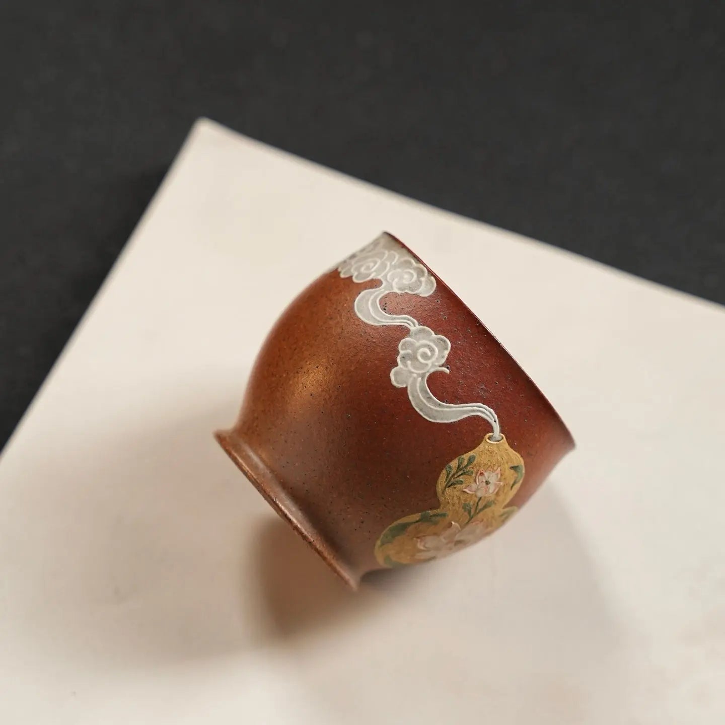 Fu Lu Yuan Rong 130cc - Yixing Handmade Teacup 江苏宜兴