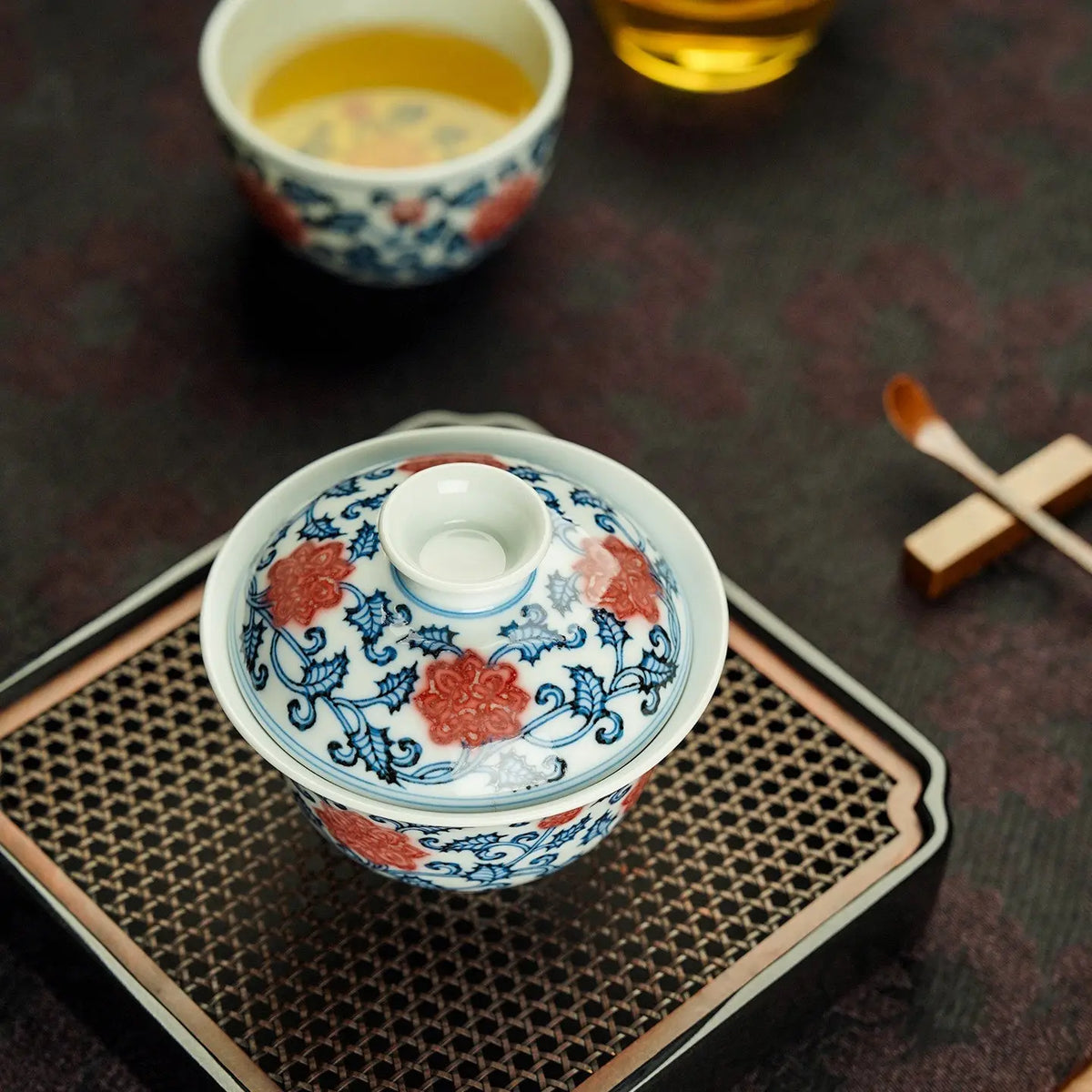 Fu Rong Hua 140cc - Jingdezhen Porcelain Gaiwan zycschina