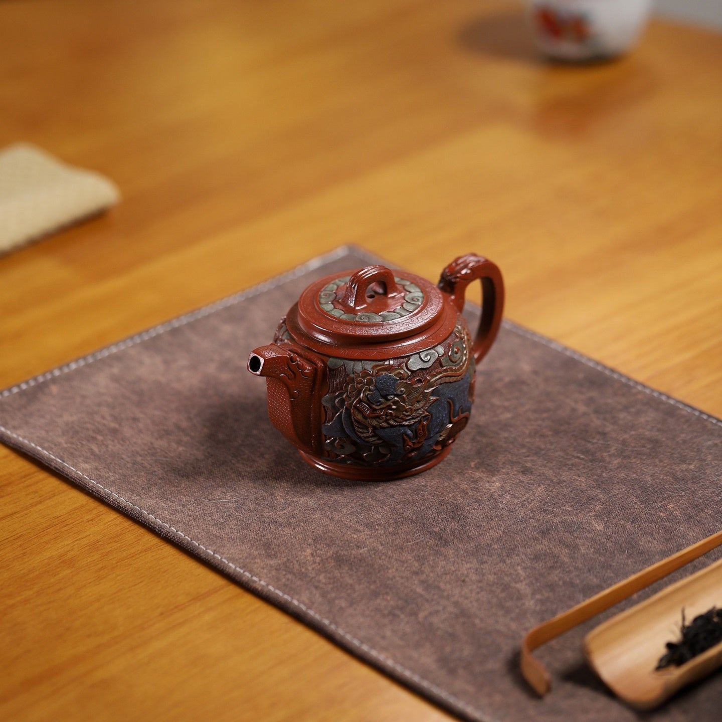 Fu Rui Lin Men 200cc - Yixing Handmade Teapot 江苏宜兴