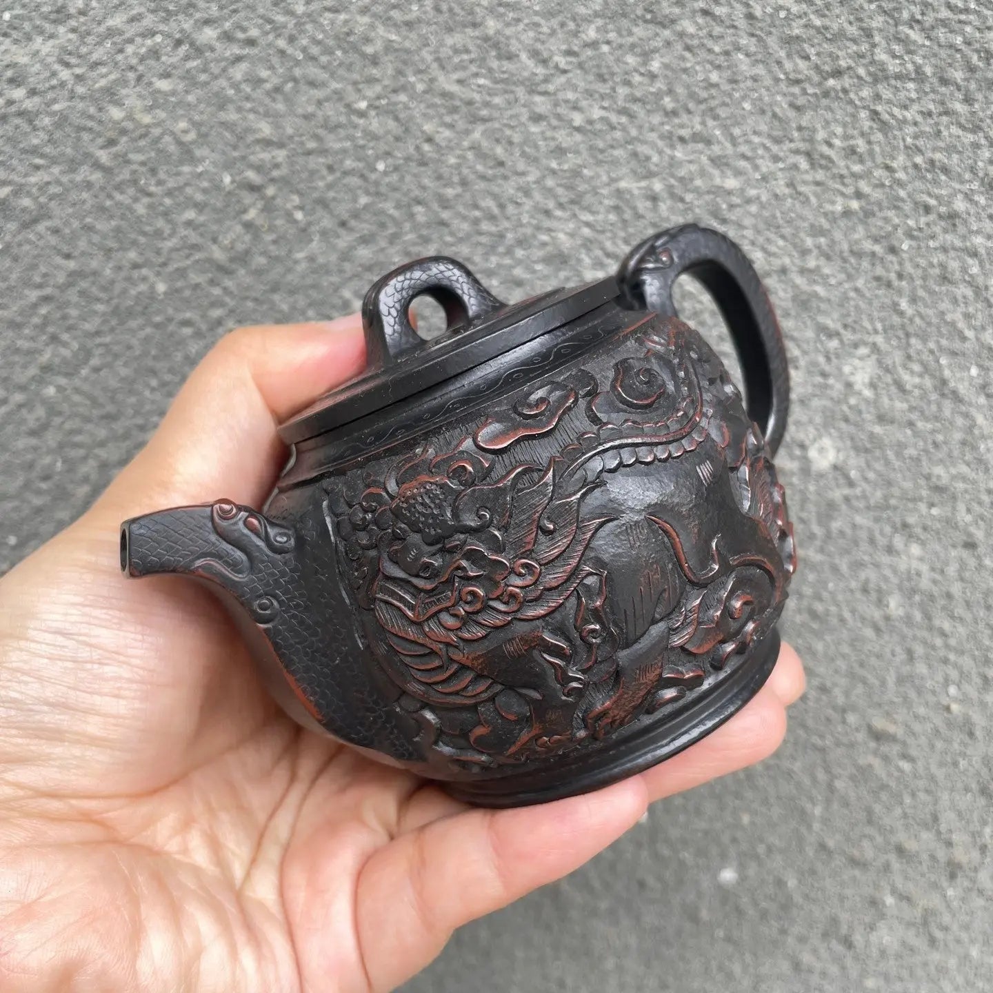 Fu Rui Lin Men 200cc - Yixing Handmade Teapot 江苏宜兴