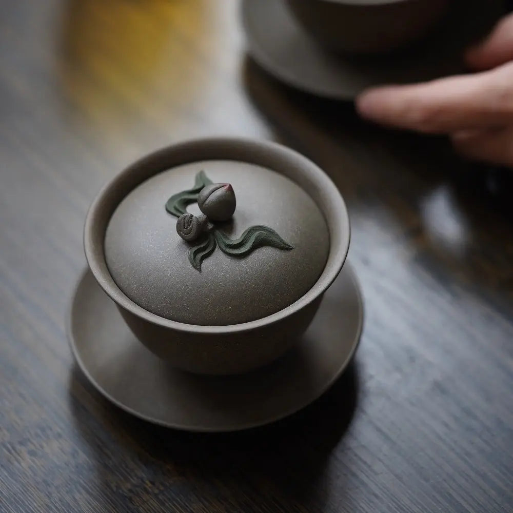 Fu Shou 200cc - Yixing Handmade Gaiwan 江苏宜兴