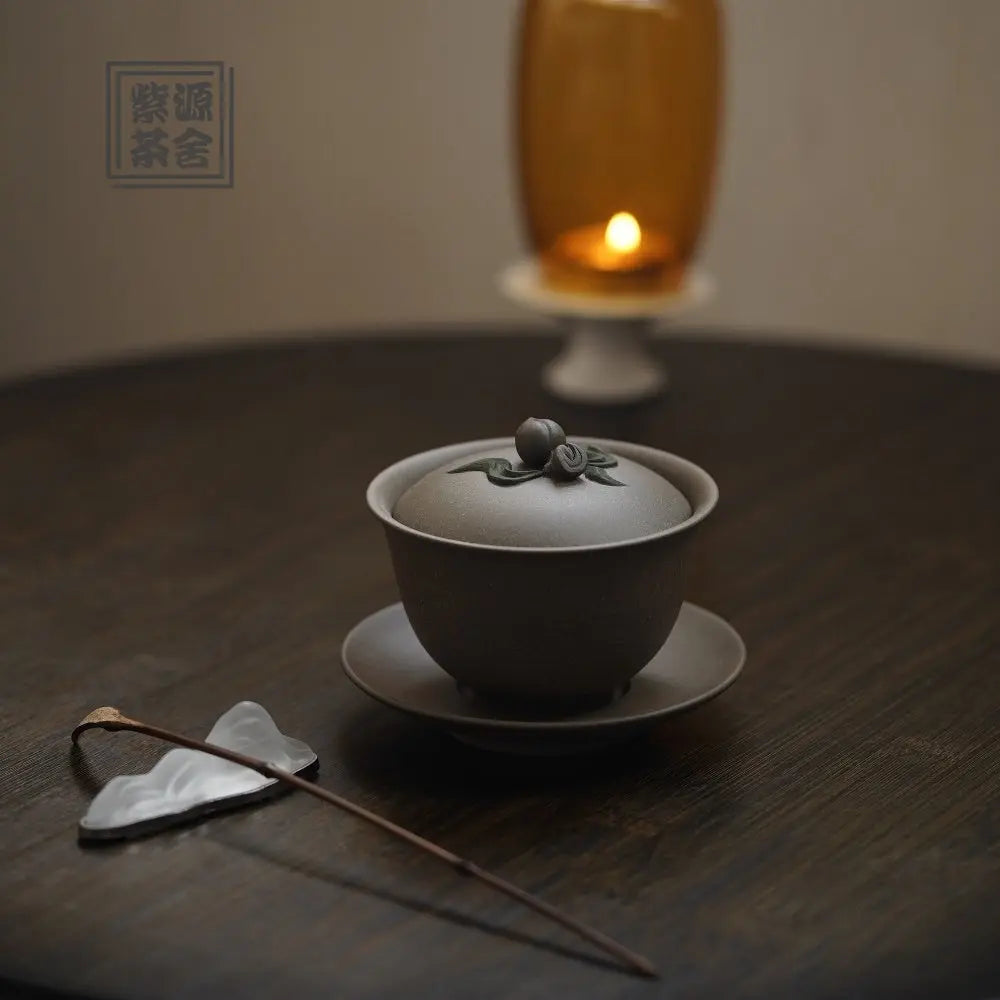 Fu Shou 200cc - Yixing Handmade Gaiwan 江苏宜兴