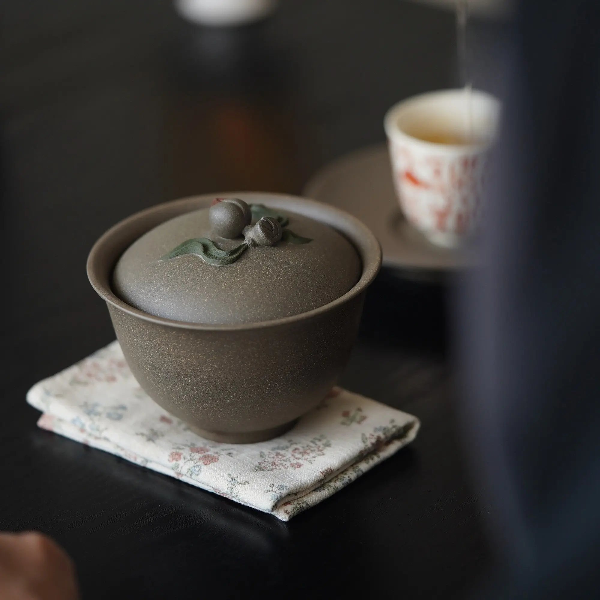 Fu Shou 200cc - Yixing Handmade Gaiwan 江苏宜兴