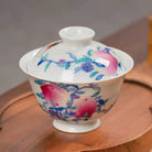 Fu Shou Mian Mian - Jing De Zhen Porcelain Gaiwan zycschina