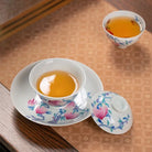 Fu Shou Mian Mian - Jing De Zhen Porcelain Gaiwan zycschina