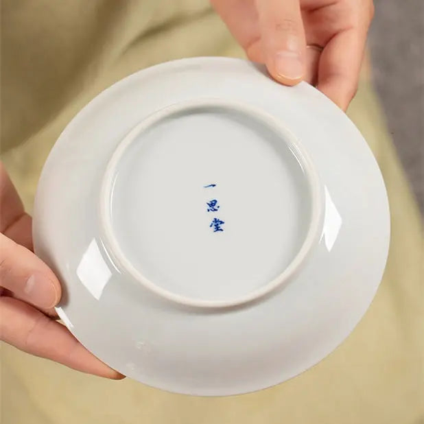 Fu Shou Mian Mian - Jing De Zhen Porcelain Gaiwan zycschina