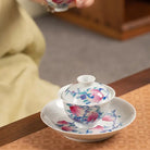 Fu Shou Mian Mian - Jing De Zhen Porcelain Gaiwan zycschina