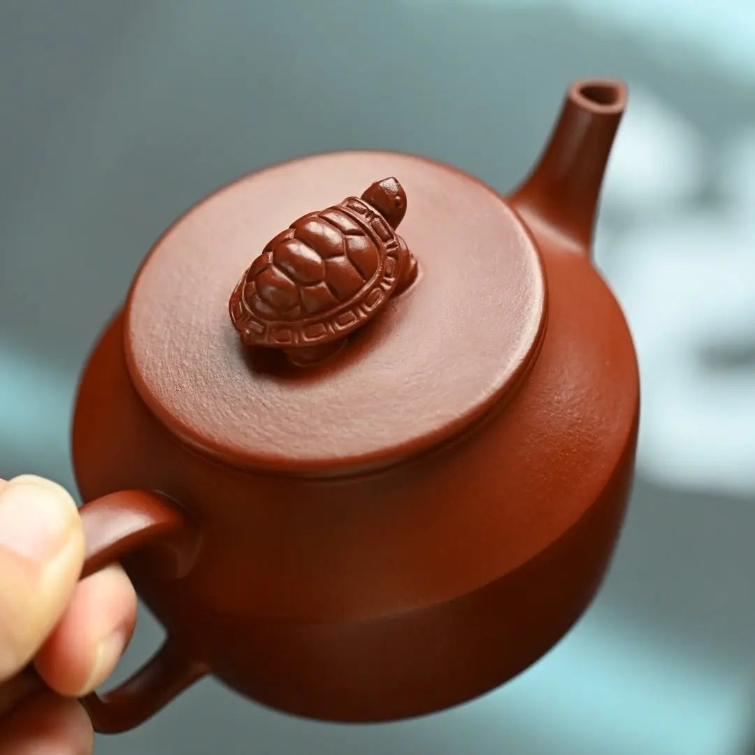 Fu Shou Yan Nian 170cc - Yixing Handmade Teapot 江苏宜兴