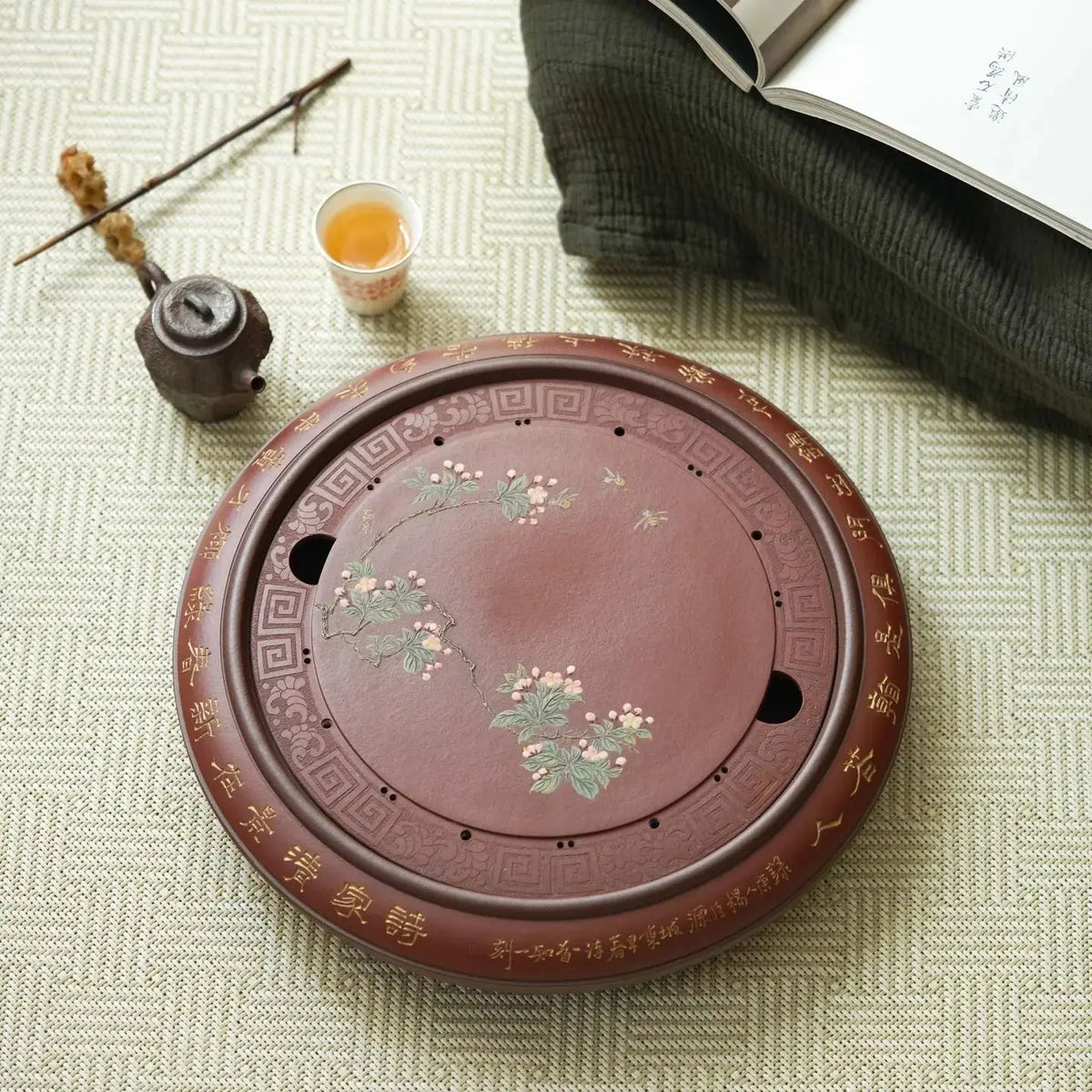 Fu Wen - Dry Bubble Tray 江苏宜兴