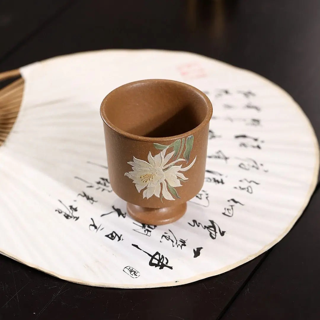 Gao JIao Bei 80cc - Yixing Handmade Teacup 江苏宜兴