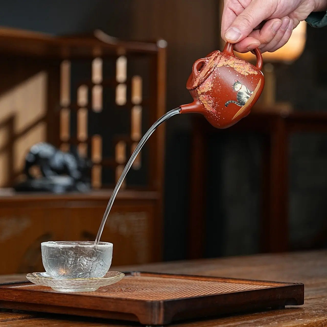 Gao Shi Piao 200cc - Yixing Handmade Teapot 江苏宜兴