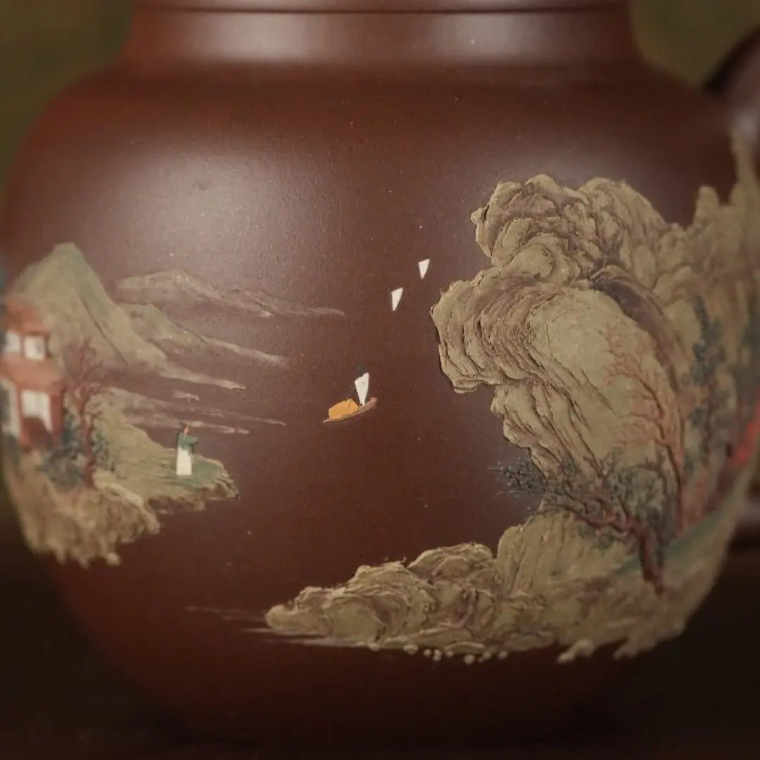 Gong Deng 370cc - Yixing Handmade Teapot 江苏宜兴