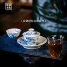 Gua Die Mian Mian 110cc - Jing De Zhen Porcelain Gaiwan zycschina