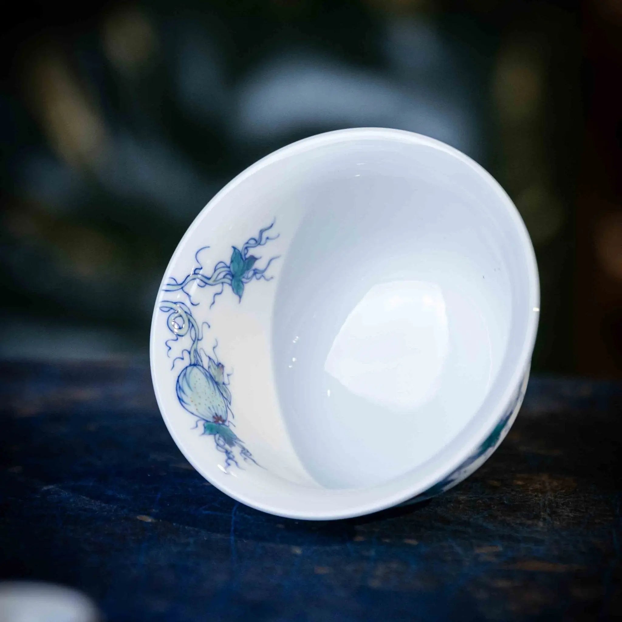 Gua Die Mian Mian 110cc - Jing De Zhen Porcelain Gaiwan zycschina