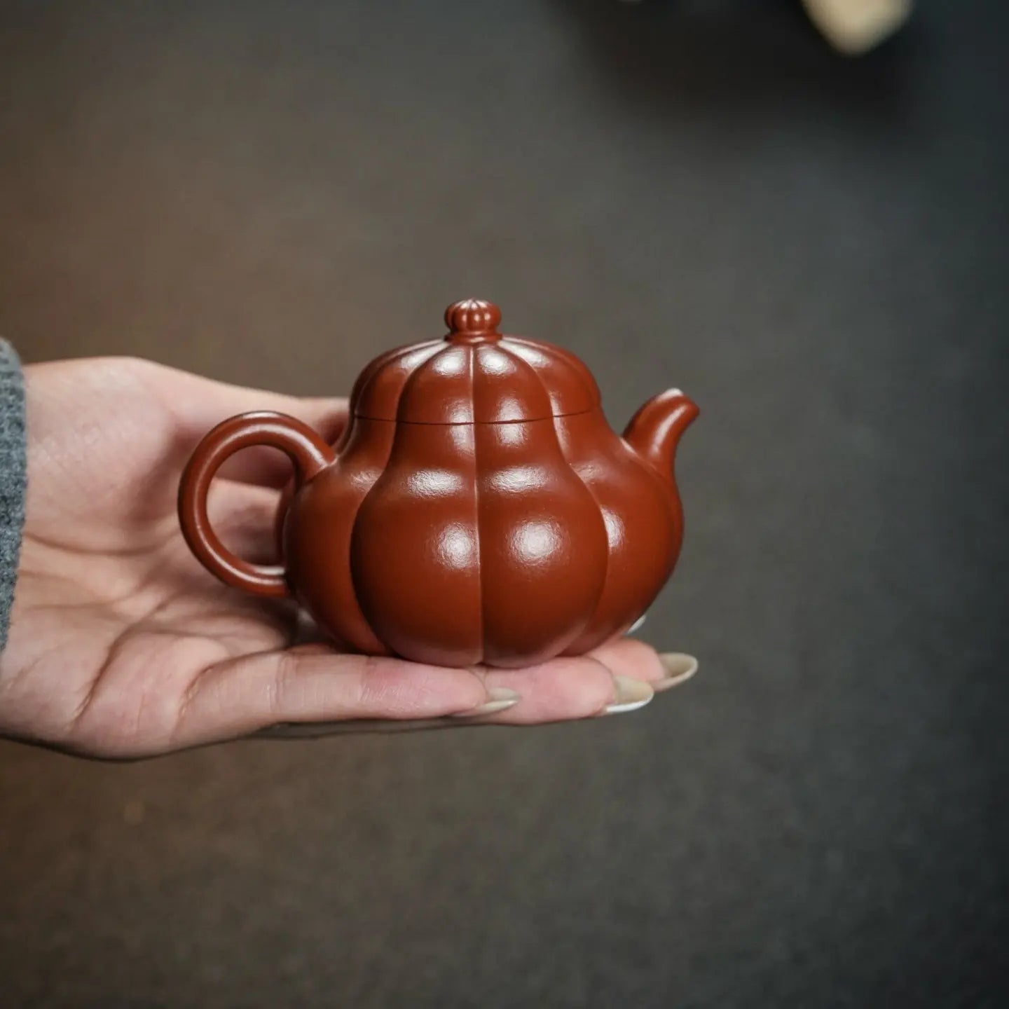 Gua Qu 130cc - Yixing Handmade Teapot 江苏宜兴