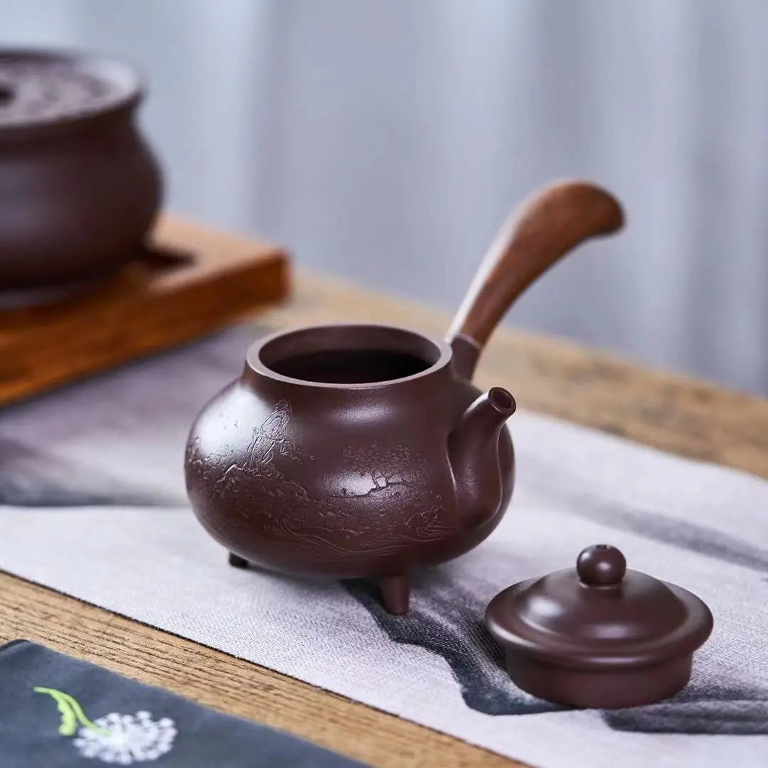 Guan Cang Hai 230cc - Yixing Handmade Teapot 江苏宜兴