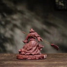 Guan Yu - Zisha Sculpture 江苏宜兴