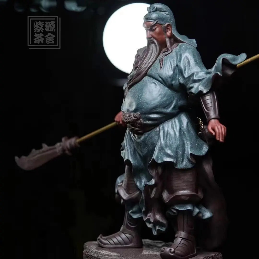 Guan Yu - Zisha Sculpture 江苏宜兴