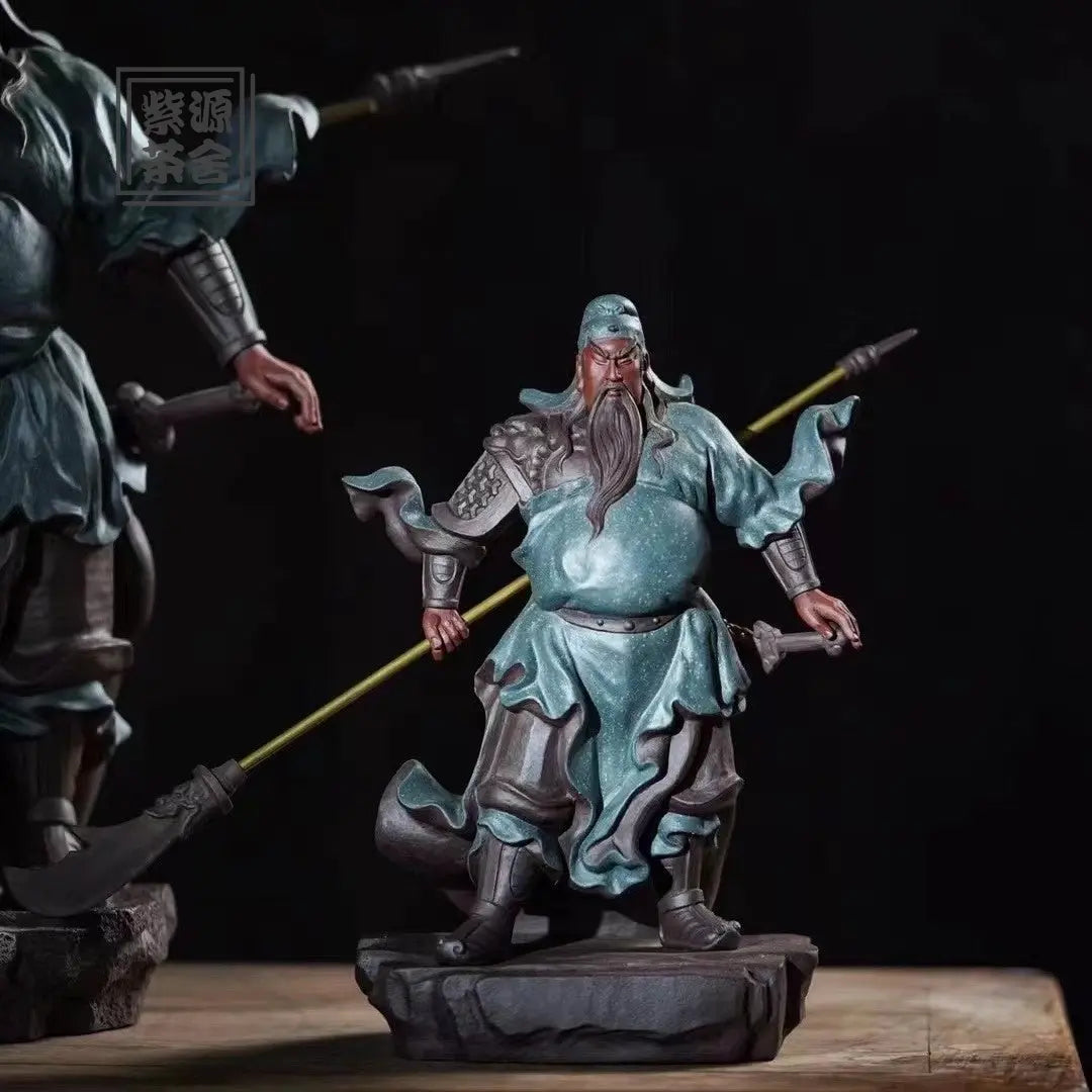 Guan Yu - Zisha Sculpture 江苏宜兴