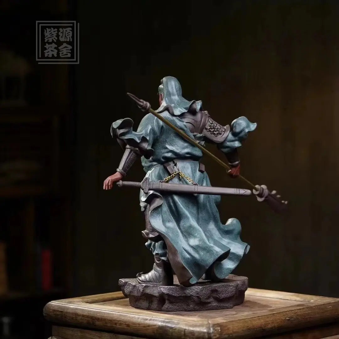 Guan Yu - Zisha Sculpture 江苏宜兴