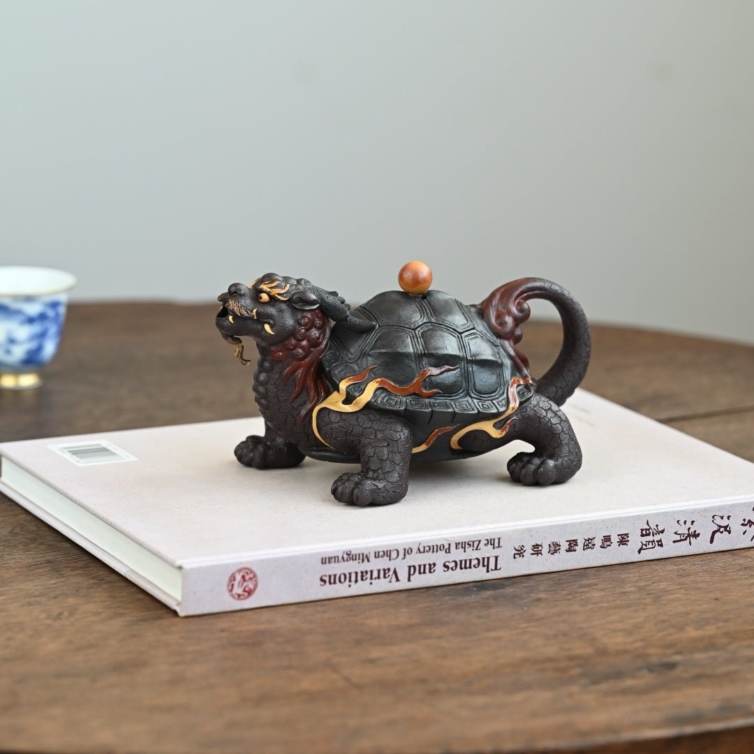 Gui Long 240cc - Yixing Handmade Teapot 江苏宜兴