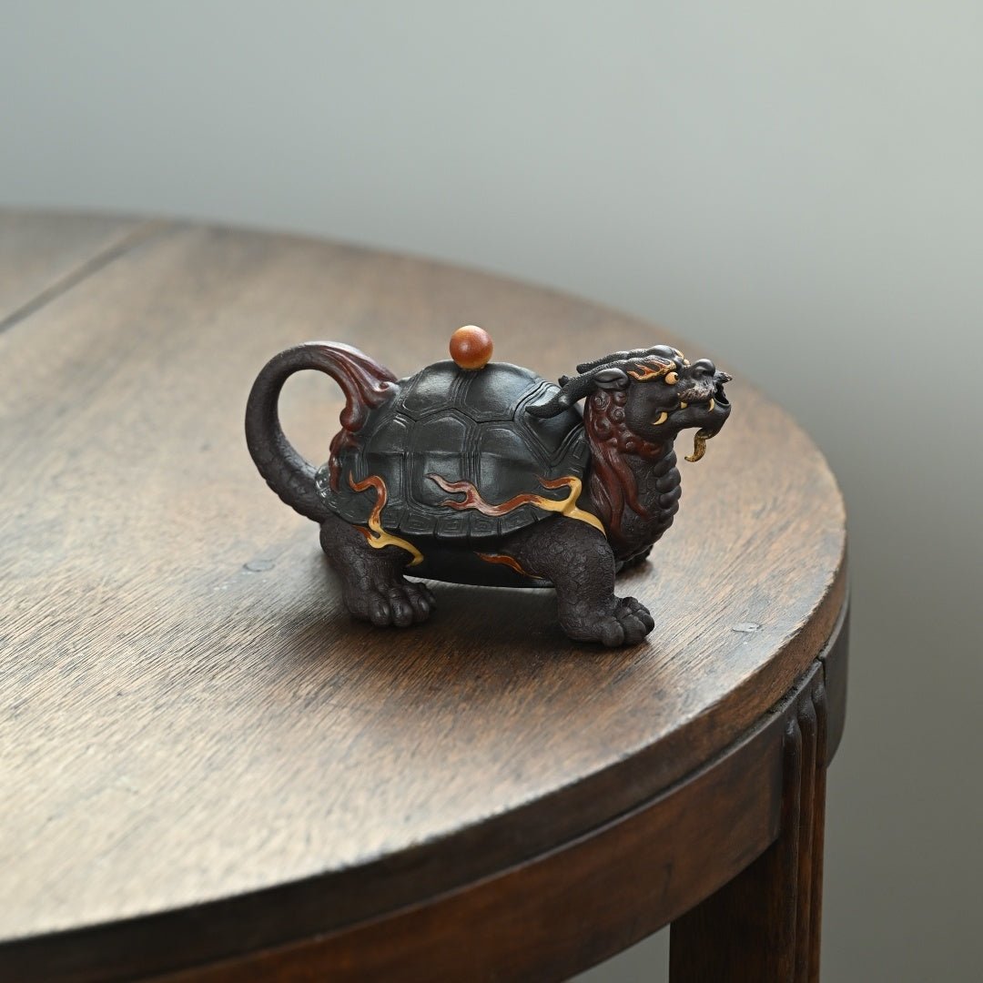Gui Long 240cc - Yixing Handmade Teapot 江苏宜兴
