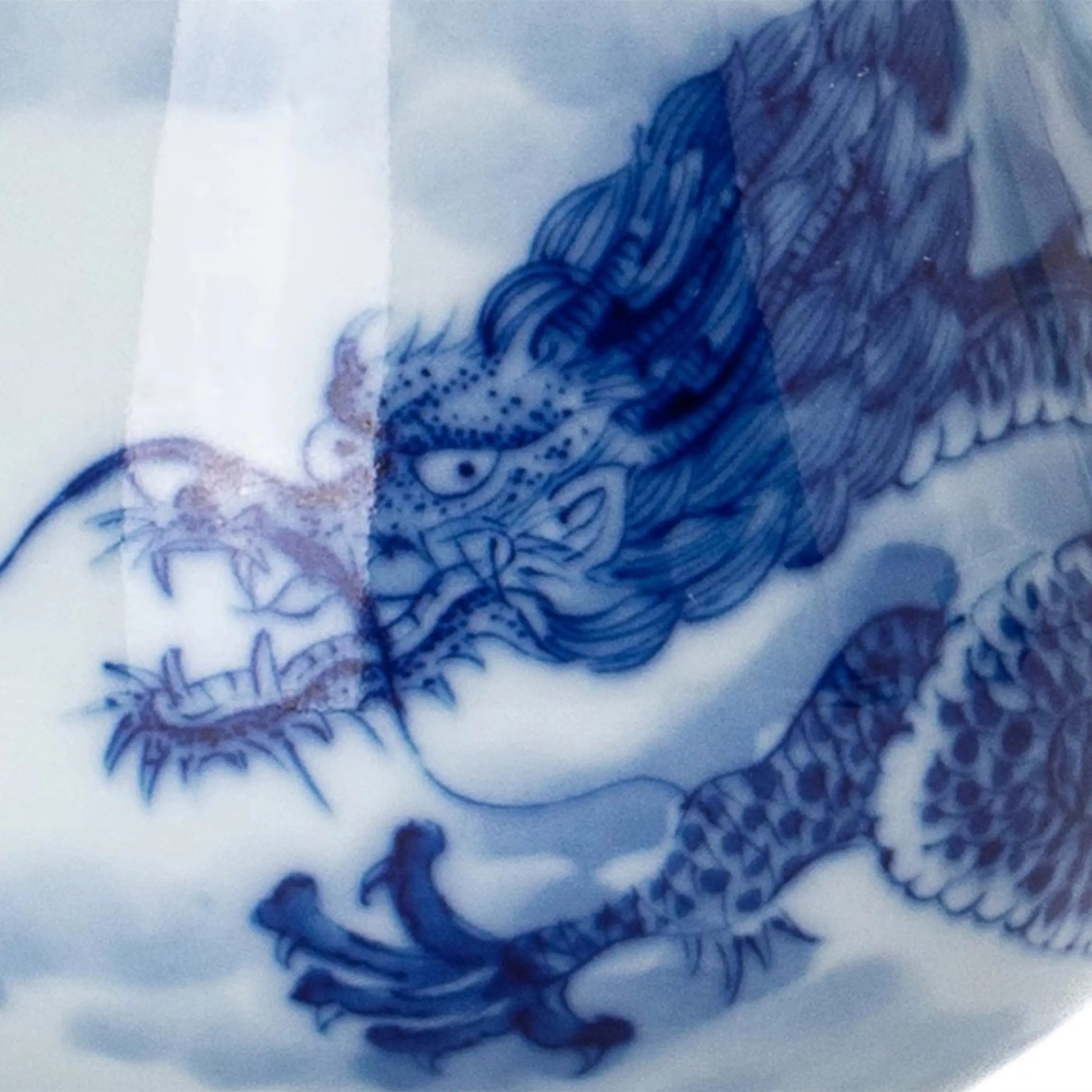Guo Qiang Yun Hai Teng Long - Jing De Zhen Porcelain Teapot zycschina