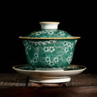 Hai Shui Bing Mei 150cc - Jing De Zhen Porcelain Gaiwan zycschina