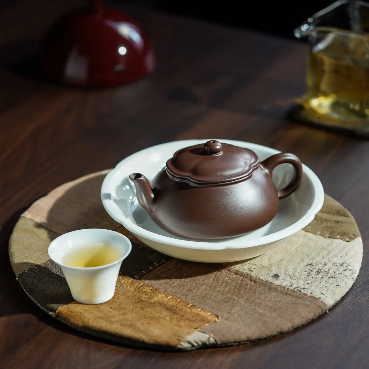 Hai Tang 130cc - Yixing Handmade Teapot 江苏宜兴