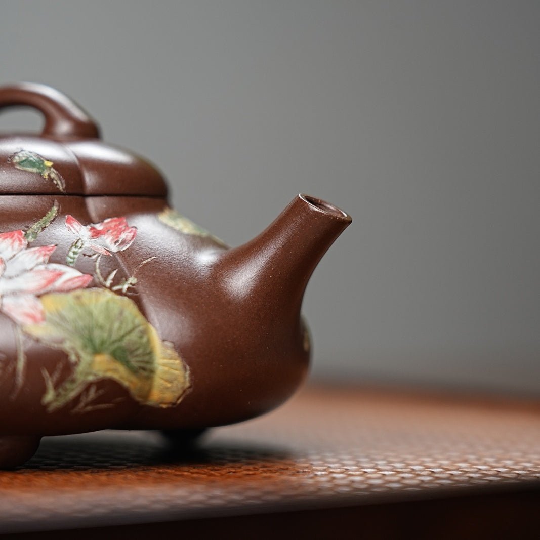 Hai Tang 180cc - Yixing Handmade Teapot 江苏宜兴