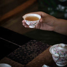Hai Tang Hua 110cc - Jing De Zhen Porcelain Gaiwan zycschina