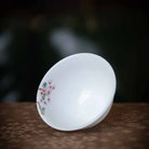 Hai Tang Hua 110cc - Jing De Zhen Porcelain Gaiwan zycschina